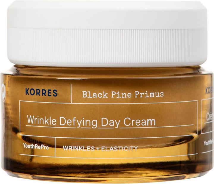 Actual product image Korres Black Pine Primus smoothing day cream with anti-wrinkle effect (40 ml, Day cream)