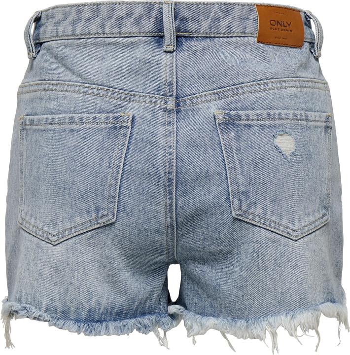 Produktbild Only ONLPACY Hohe Taille Normal geschnitten Jeans-Shorts Jeans-Shorts (XS)