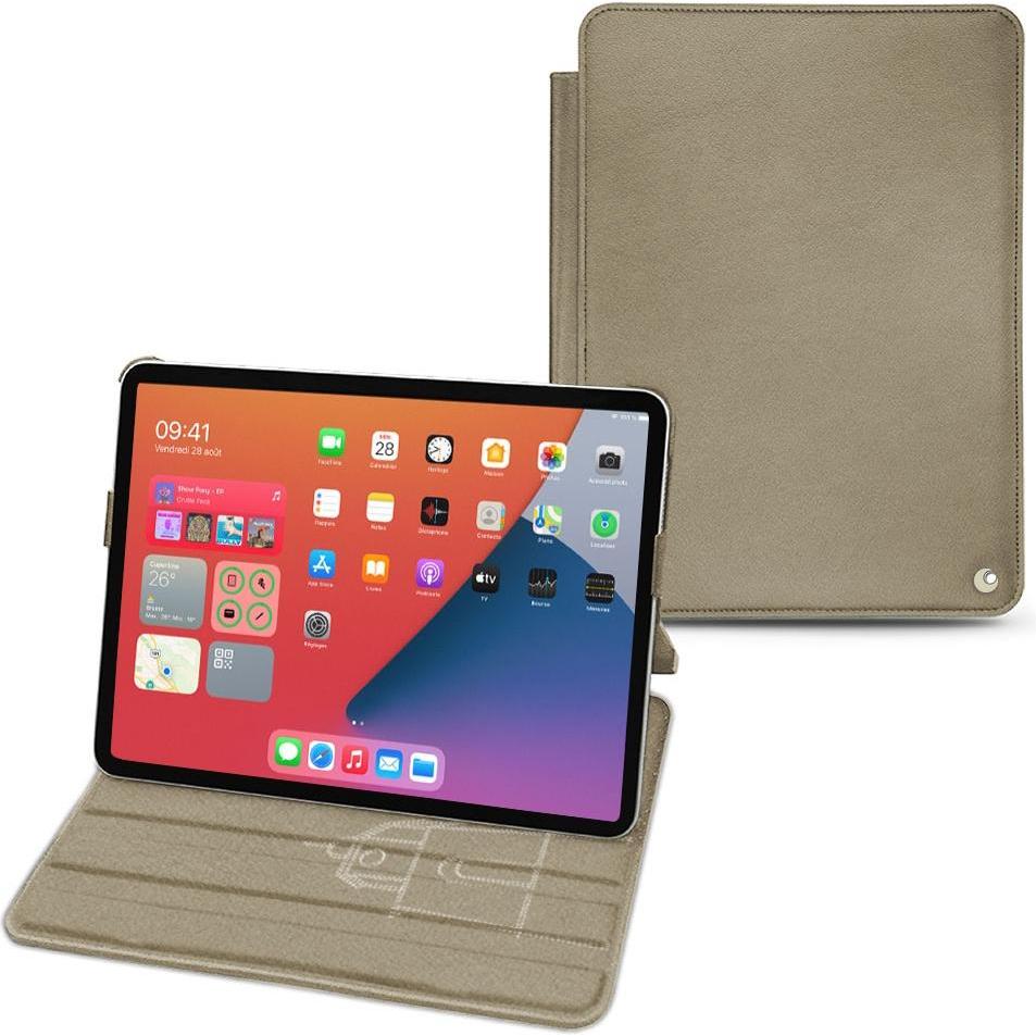 Noreve Lederschutzhülle horizontal (iPad mini 6), Tablet Hülle, Beige
