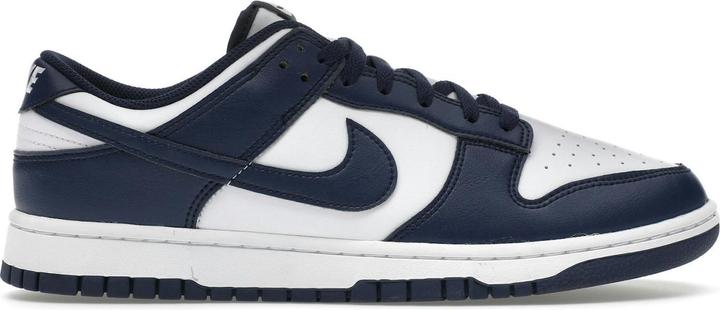 midnight navy-white, White