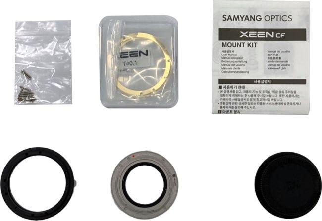 Image du produit Samyang Kit de montage CF Canon EF 24, 35, 50, 85 mm