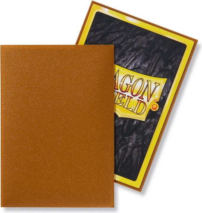Actual product image Arcane Tinman ART11106 - Matte - Gold Pontifex Japanese Size (60) Card Sleeves