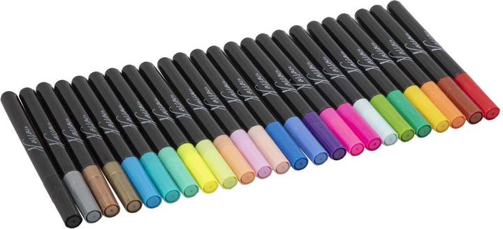 Actual product image Grafix Glass and porcelain markers, 24 pieces. (Multicoloured, 24 x)