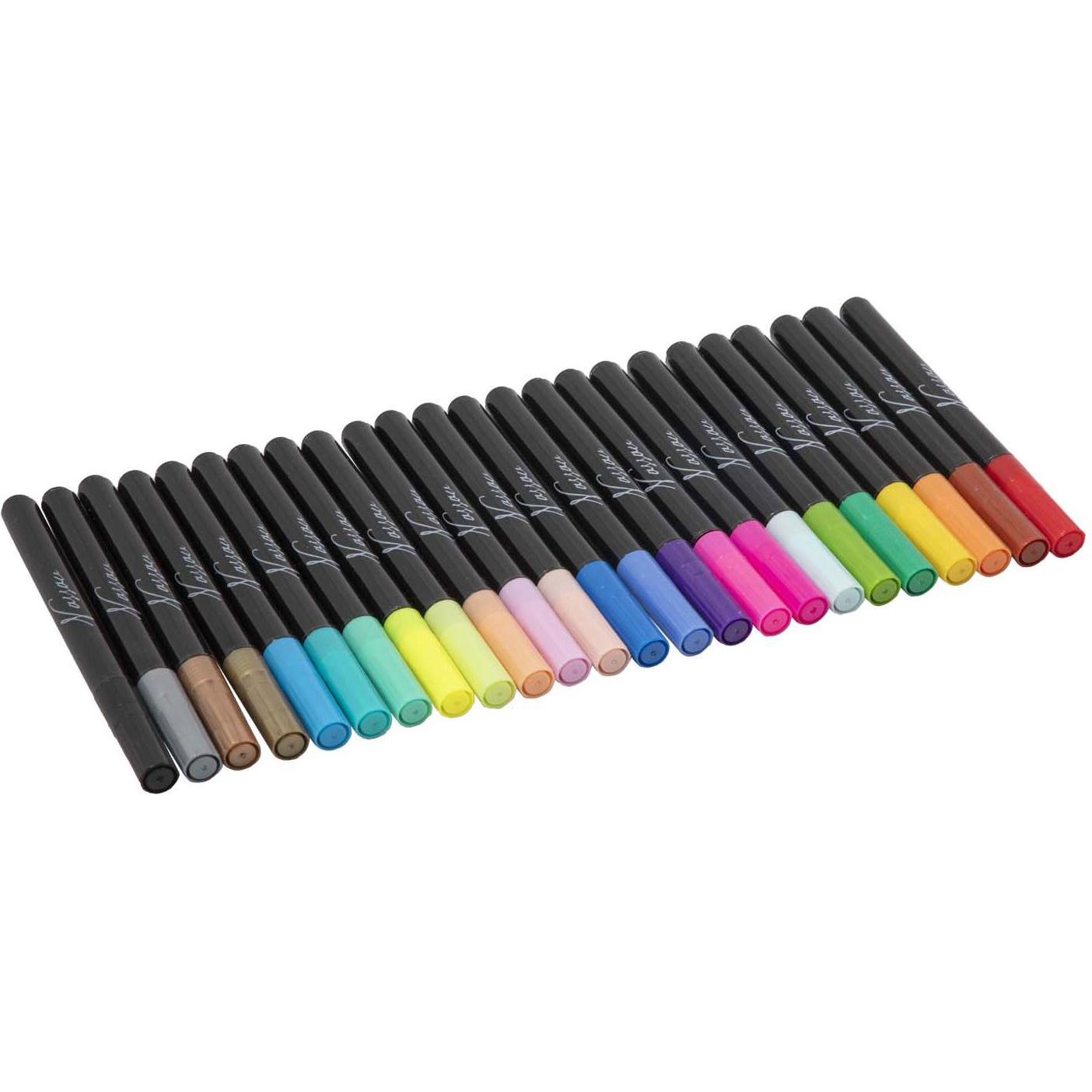 Thumbnail - Grafix, Marker, Glas- und Porzellanmarker (Mehrfarbig, 24 x)