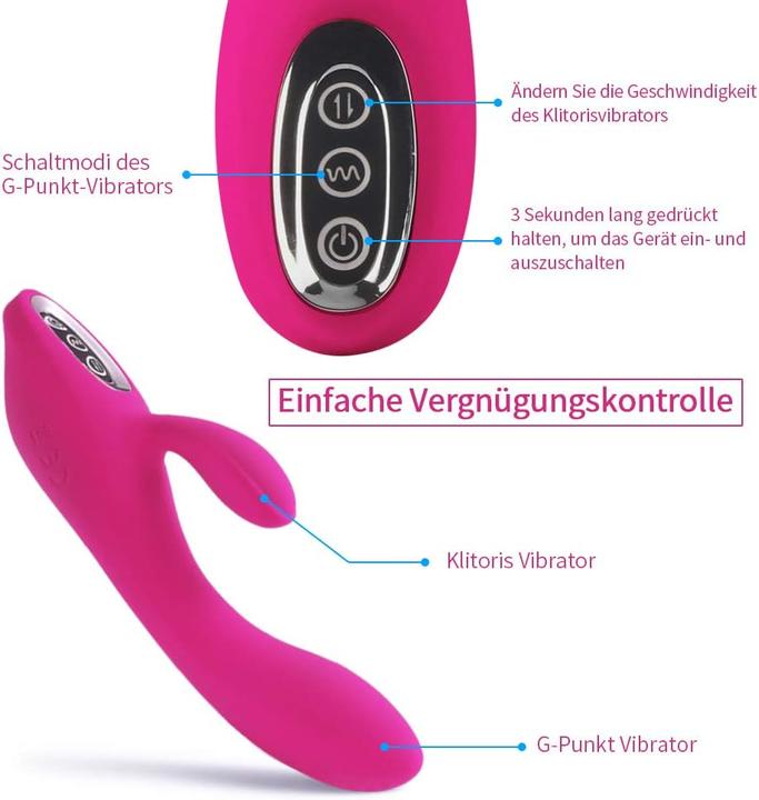 Produktbild Adorime Vibrator, Rosa
