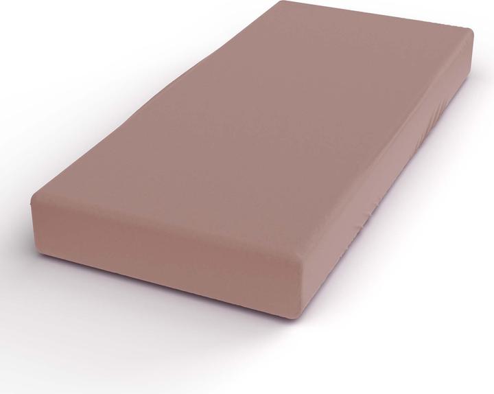 Lotus Bettwaren Satin fitted sheet uni