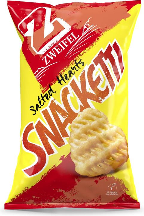 Zweifel Snacketti Hearts (75 g)