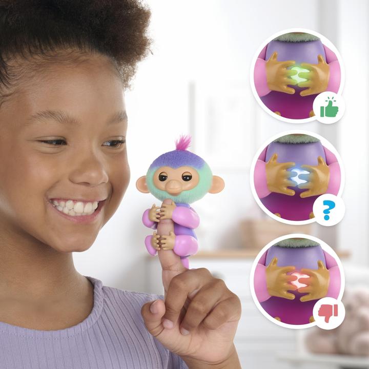 Actual product image WowWee FINGERLINGS Fortune Telling Fingerling Magic Mood Abe