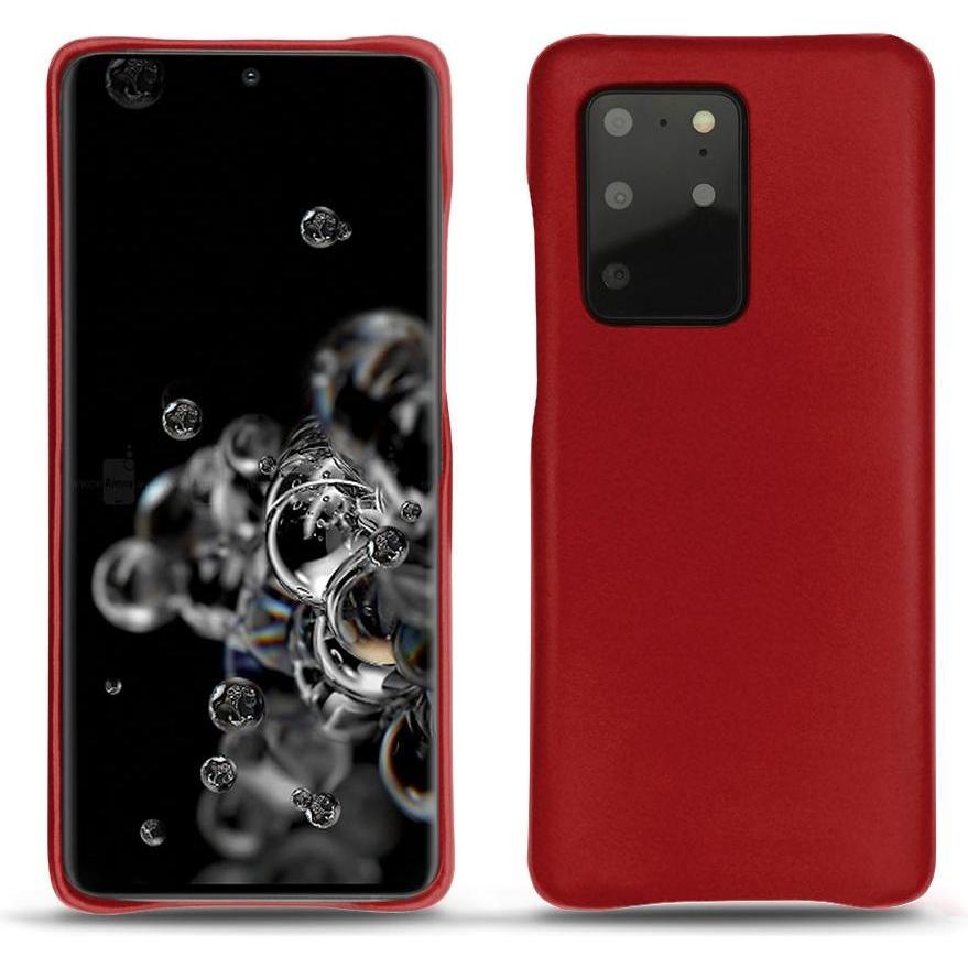 Noreve Lederschutzhülle (Samsung Galaxy S20+ 5G), Smartphone Hülle, Rot
