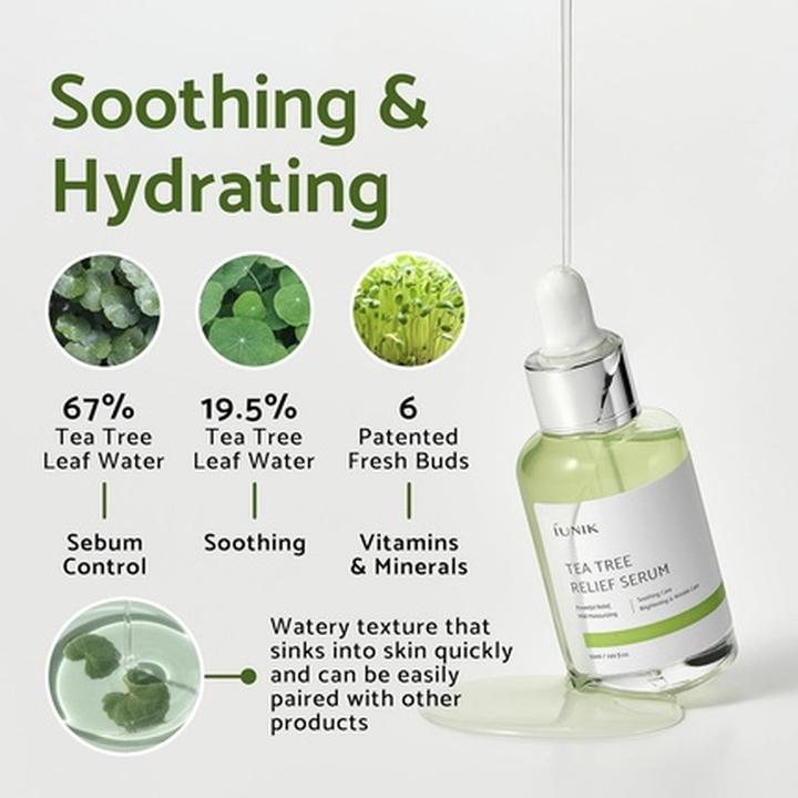 Immagine prodotto iUNIK Siero di sollievo all'albero del tè (50 ml)