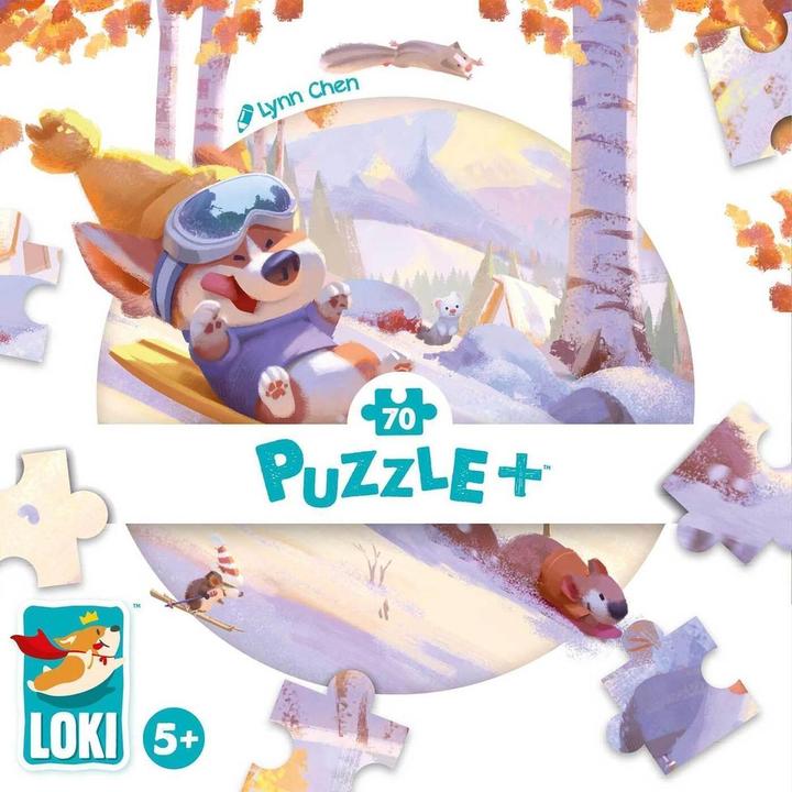 Produktbild Loki Kids Loki Puzzle Winter.519246 (70 Teile)
