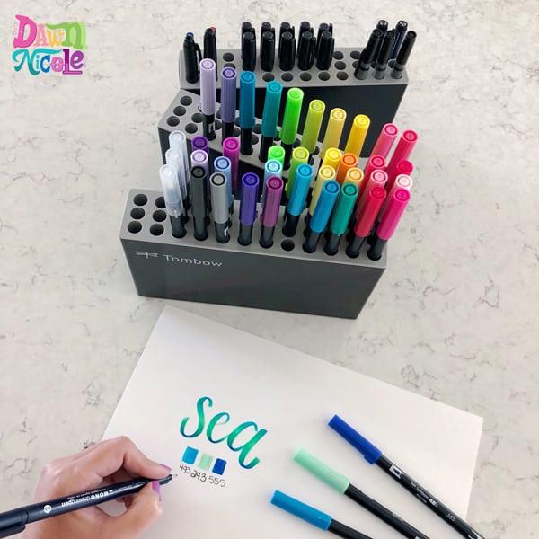 Produktbild Tombow Stiftebox (Black, Clear, 108 x)