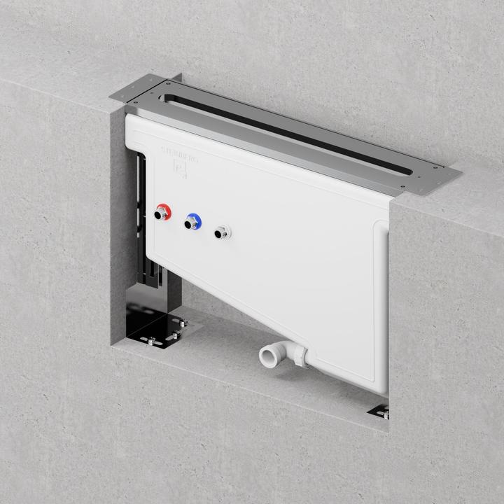 Actual product image Steinberg series 100 mounting frame, with mounting plate, for bath rim faucets, 1009511