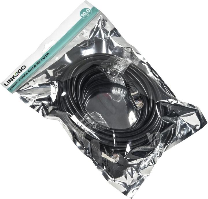 Image du produit Link2Go câble de raccordement (SF/UTP, CAT6, 10 m)