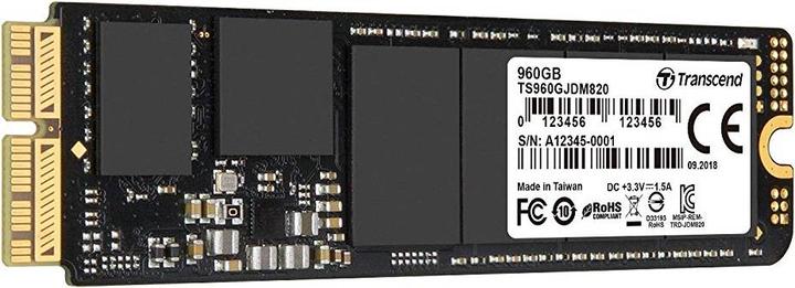 Actual product image Transcend JetDrive 820 (960 GB, M.2)