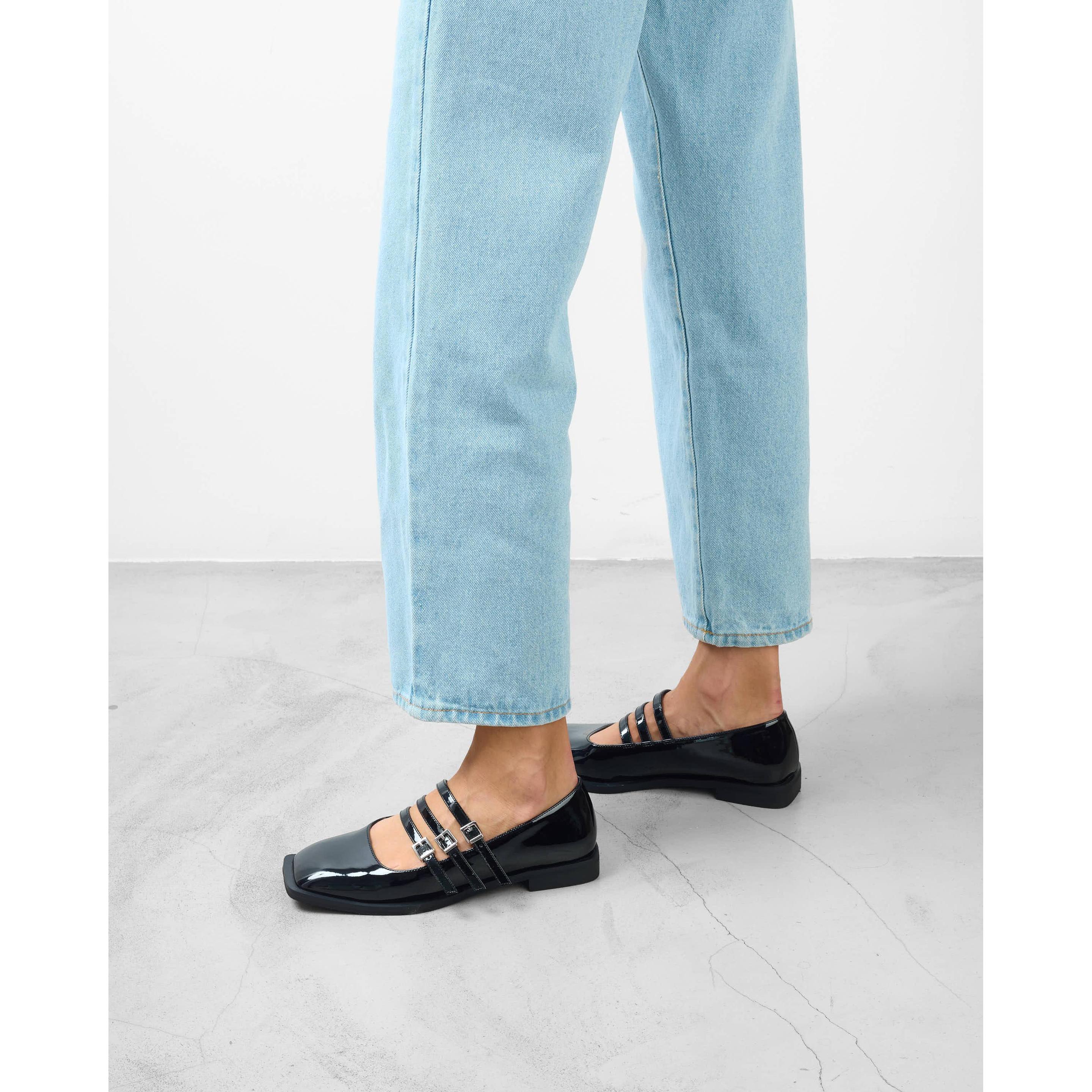 Thumbnail - Mim Shoes, Damen, Ballerinas, Emily, Schwarz, (38)