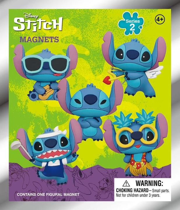 Produktbild Monogram Int. Lilo & Stitch présentoir aimants 3DSeries 2 (12) (12x)