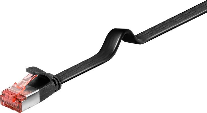 Actual product image Goobay 94232 Network cable 1.5 m Cat6 U/FTP (STP) Black (U/FTP, CAT6, 1.50 m)