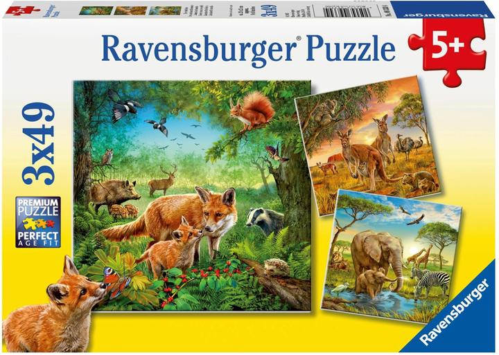 Actual product image Ravensburger animals of the earth (49 pieces)