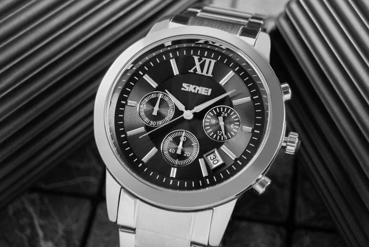 Produktbild Skmei 9097BK Herrenuhr + BOX (Analoguhr, 43 mm)