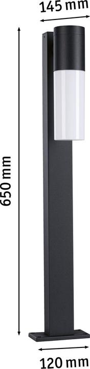 Actual product image Paulmann Outdoor 230V Bollard Tralia (E27, IP44)