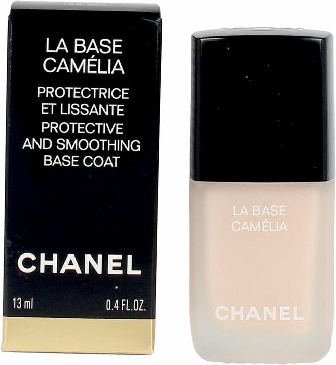 Actual product image Chanel La Base Camélia Base Coat (Light peach, Base coat)
