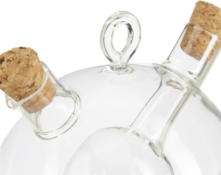 Image du produit Relaxdays Bouteille huile et vinaigre, 2 en 1 (375 ml)