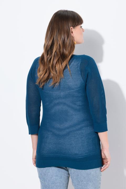 Produktbild Ulla Popken Pullover, U-Boot-Ausschnitt, 3/4-Arm (42, 44)