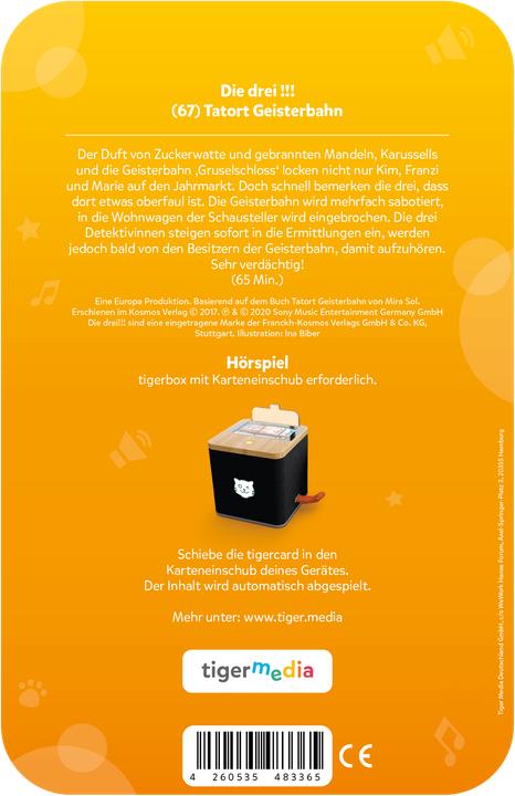 Actual product image Tigermedia tigercard - The three... - Episode 67: Crime Scene Ghost Train (German)