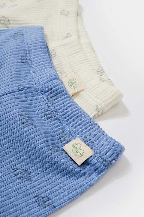 Produktbild BabyCosy Strickhose mit Fuss, 2 Pack (62)