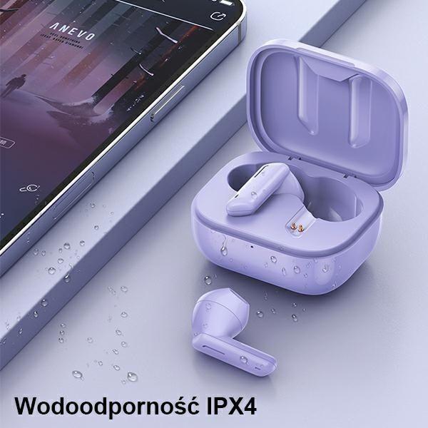 Actual product image Awei headphones T36 TWS (AWEI108PRP) (ANC, DNC, 5 h, Wireless)
