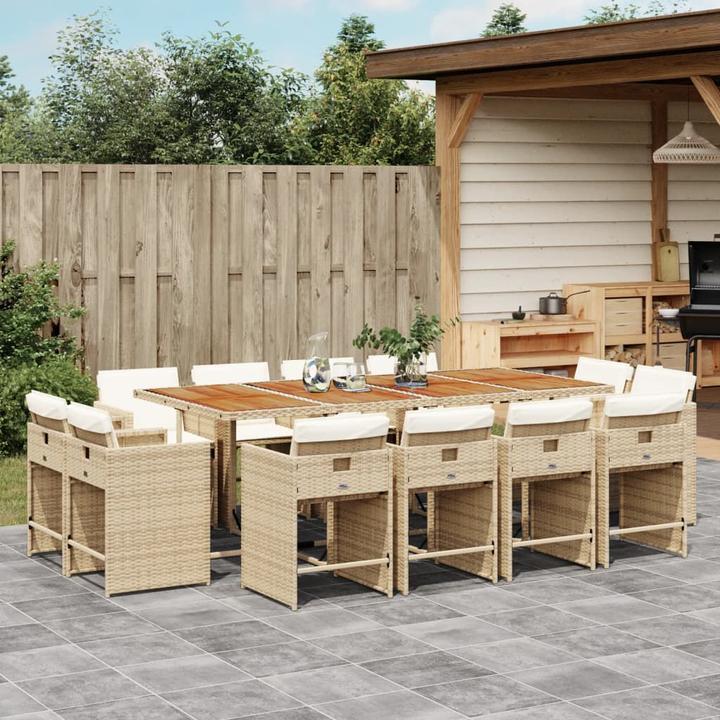 Produktbild vidaXL Garten Essgruppe (220 x 106 x 73 cm)