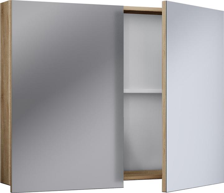 VCM Houten Badkamermeubilair Spiegelkabinet Badinos (60 x 12 cm)