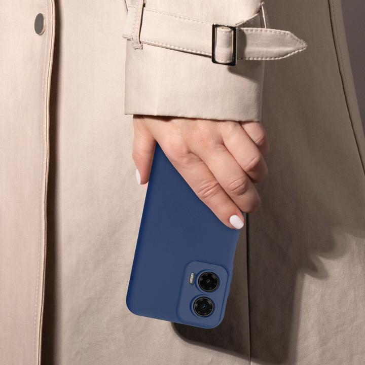 Image du produit Cadorabo Coque pour Motorola Moto G35 TPU Liquid Silicone Case (Motorola Moto G35)