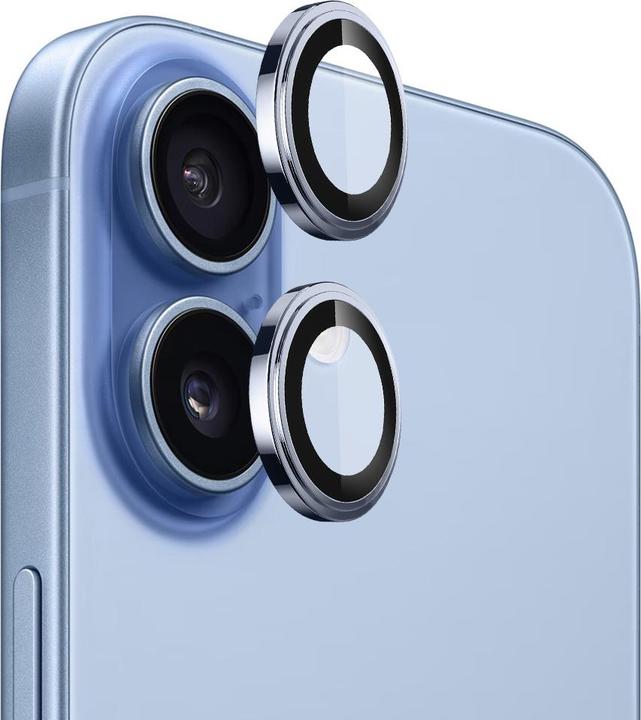 Produktbild Lito - S+ Camera Glass Protector - iPhone 17 - Light Blue (Apple iPhone 17)