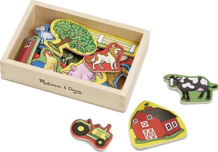 Produktbild Melissa & Doug Bauernhofmagnete (20 x)