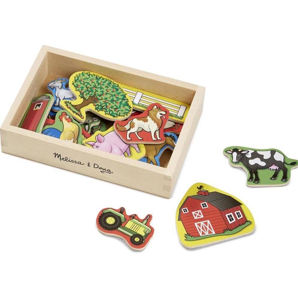 Melissa & Doug, Magnet, Bauernhofmagnete (20 x)