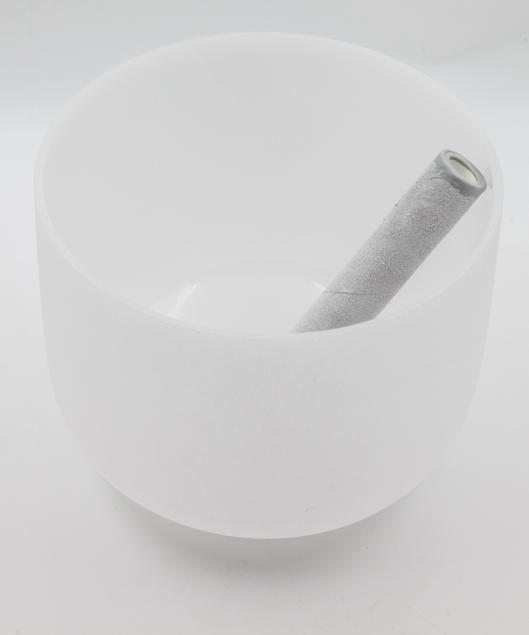 Actual product image Cachet Crystal singing bowl yoga meditation with clapper