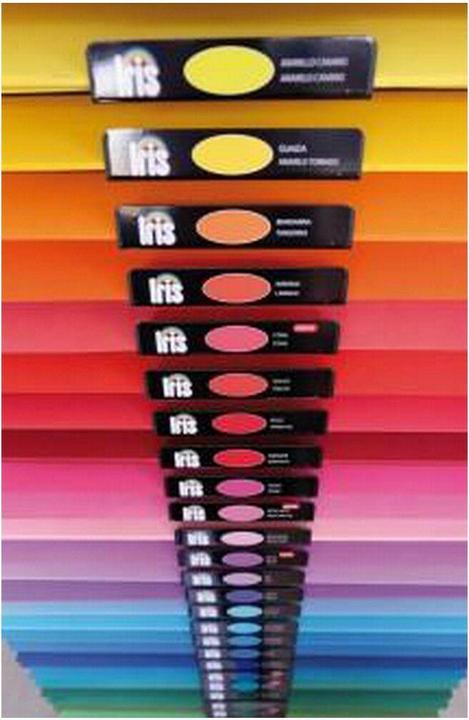 Produktbild Iris Pappe Rot 50 x 65 cm