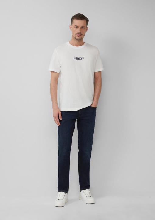 Produktbild S.Oliver T-Shirt T-Shirt aus Baumwolle mit Logo-Print (M)
