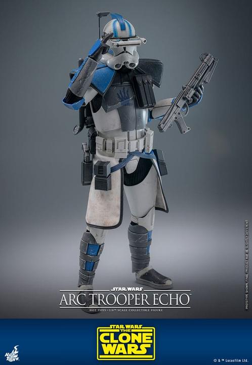 Produktbild Hot Toys Star Wars: The Clone Wars Actionfigur 1/6 Arc Trooper Echo 30 cm
