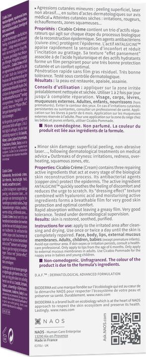 Actual product image Bioderma Cicabio (40 ml, Day cream)