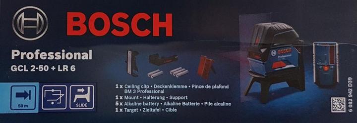 Actual product image Bosch Professional Professional GCL2-50 + LR6 + Brkt + RM1 + Case+TP