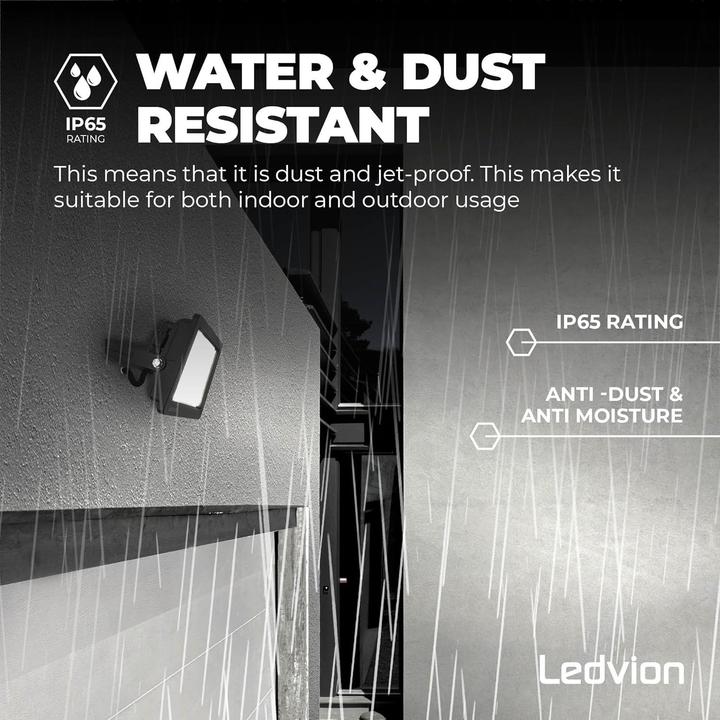 Actual product image Ledvion LED Flutlichtstrahler LV50009 (12000 lm, IP68)