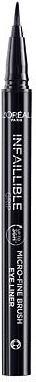 Productafbeelding L'Oréal Paris Infaillible Grip 36H Micro-Fine Brush Eye Liner (1 Obsidiaan)