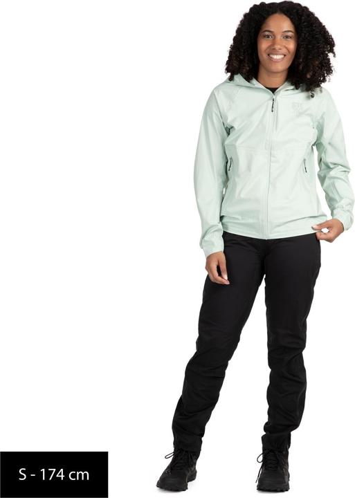 Actual product image Stoic Women's KalmarSt. 3L Full Zip Rain Pants (M)