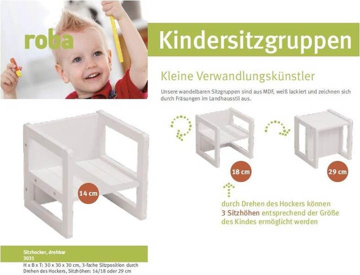 Actual product image Roba Stool (High chair)