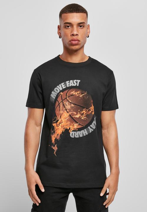 Produktbild Mister Tee Burning BBall Tee (XS)
