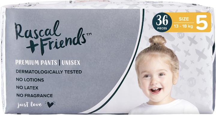 Image du produit Rascal+Friends Culottes Premium (Taille 5, Pack, 36 pièce(s))