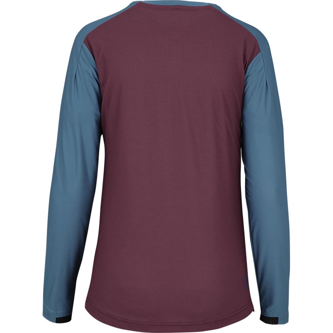 Thumbnail - iXS, Damen, Velotrikot, Women"s Flow XTG long Sleeve Henley (34), Blau, Violett, 34
